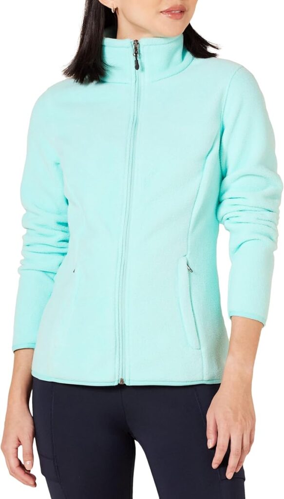 Essentials Women's Classic-Fit Full-Zip Polar Soft Fleece Jacket